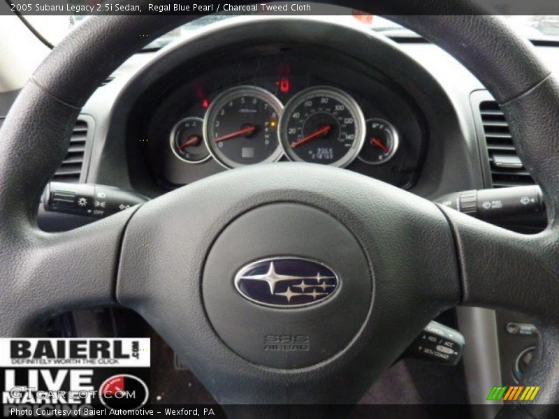 Regal Blue Pearl / Charcoal Tweed Cloth 2005 Subaru Legacy 2.5i Sedan