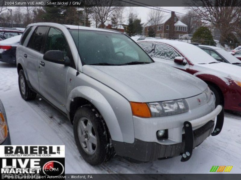 Silver Nickel / Gray 2004 Saturn VUE AWD