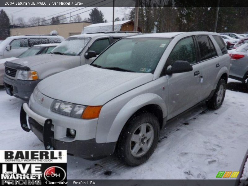 Silver Nickel / Gray 2004 Saturn VUE AWD