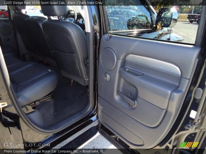 Black / Dark Slate Gray 2005 Dodge Ram 1500 Sport Quad Cab