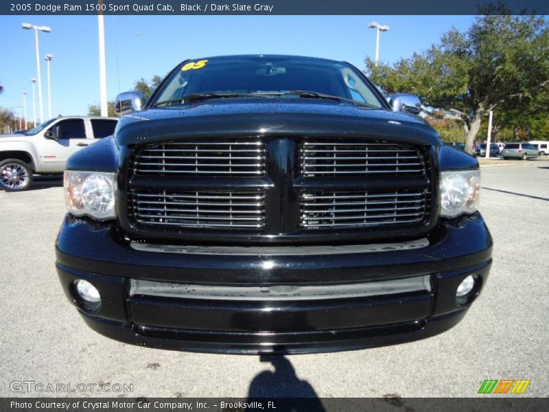 Black / Dark Slate Gray 2005 Dodge Ram 1500 Sport Quad Cab