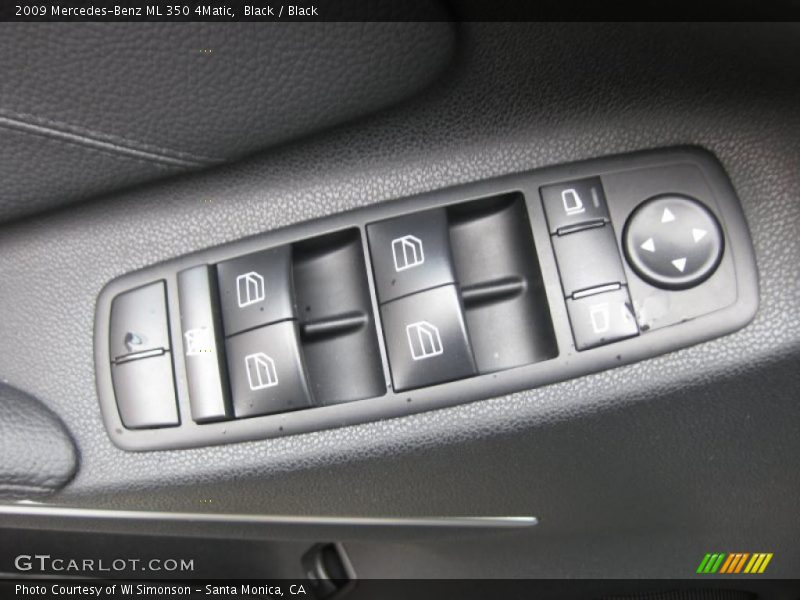 Black / Black 2009 Mercedes-Benz ML 350 4Matic
