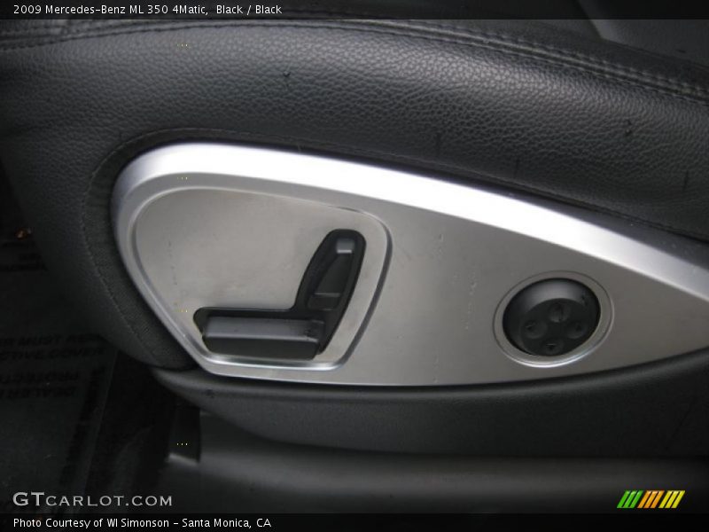 Black / Black 2009 Mercedes-Benz ML 350 4Matic