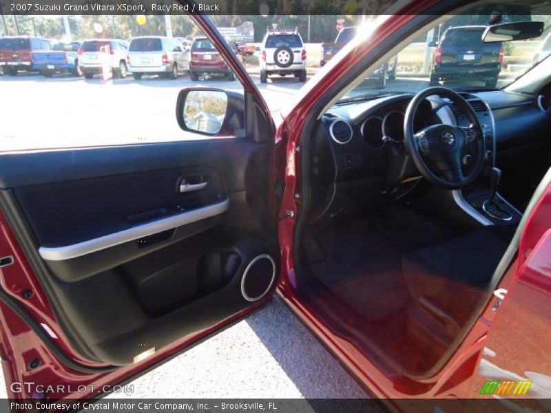 Racy Red / Black 2007 Suzuki Grand Vitara XSport