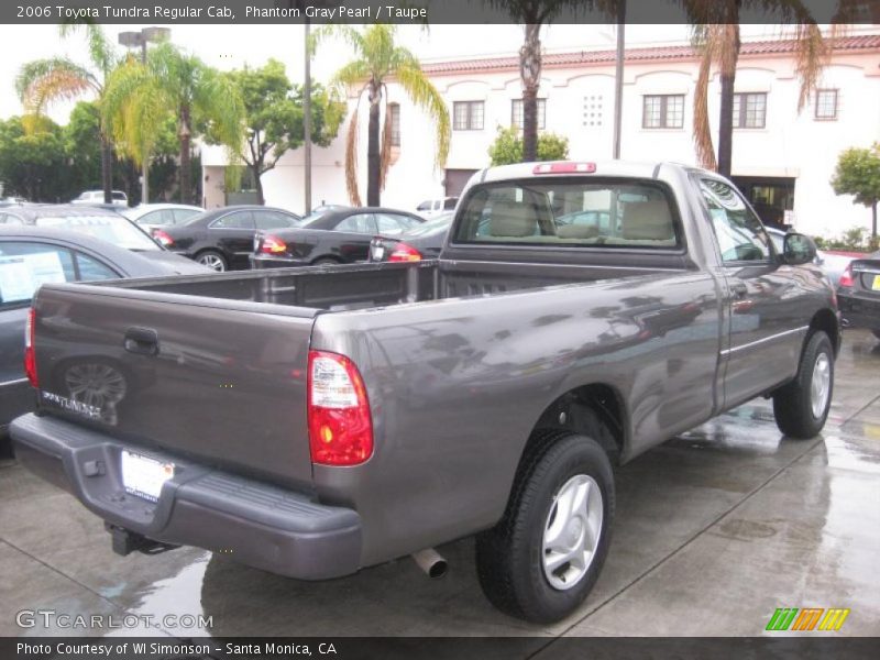 Phantom Gray Pearl / Taupe 2006 Toyota Tundra Regular Cab