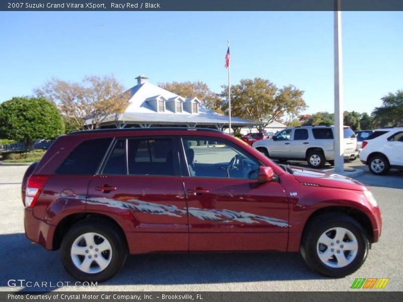 Racy Red / Black 2007 Suzuki Grand Vitara XSport
