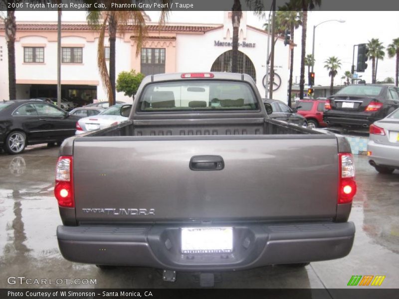 Phantom Gray Pearl / Taupe 2006 Toyota Tundra Regular Cab