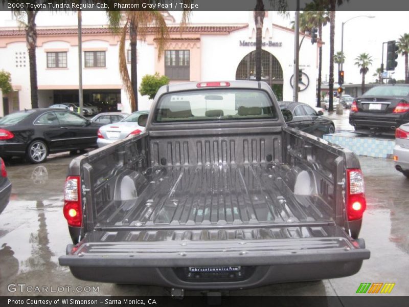 Phantom Gray Pearl / Taupe 2006 Toyota Tundra Regular Cab