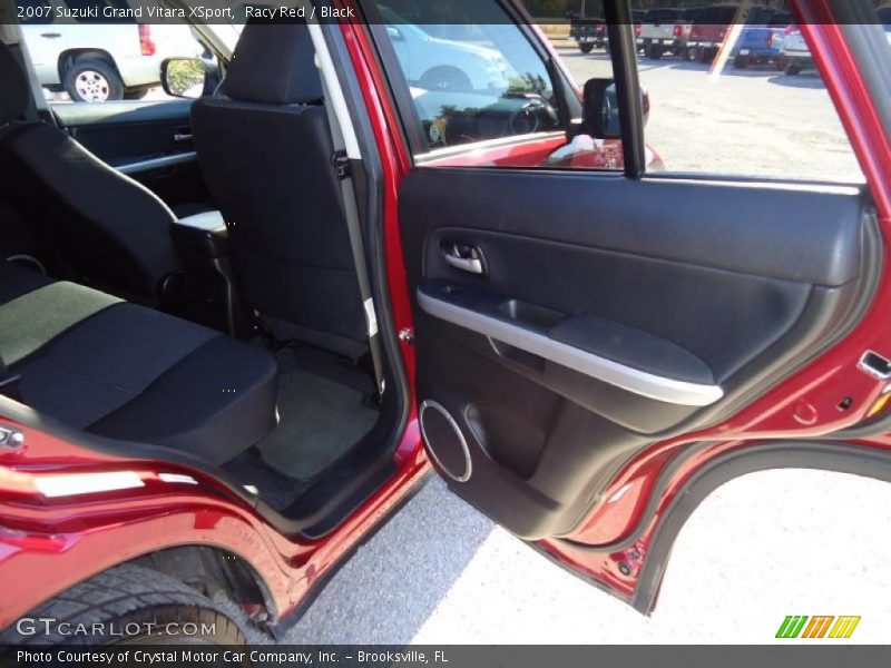 Racy Red / Black 2007 Suzuki Grand Vitara XSport