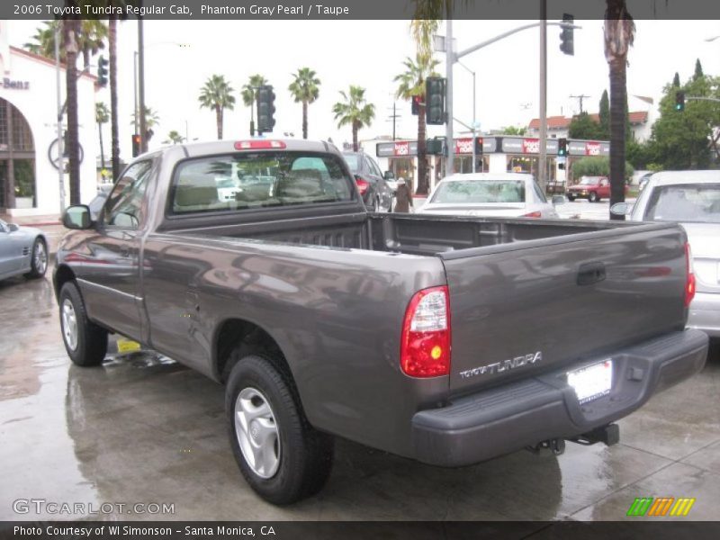Phantom Gray Pearl / Taupe 2006 Toyota Tundra Regular Cab