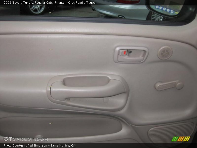 Phantom Gray Pearl / Taupe 2006 Toyota Tundra Regular Cab