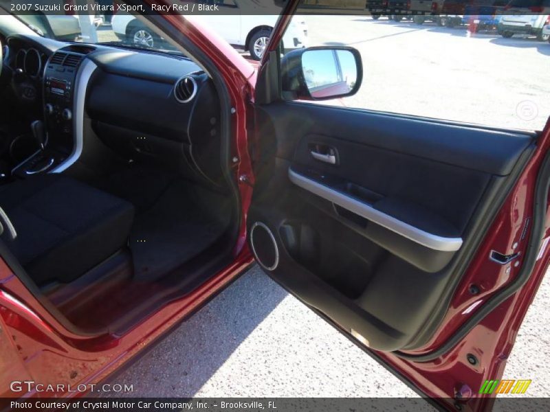 Racy Red / Black 2007 Suzuki Grand Vitara XSport