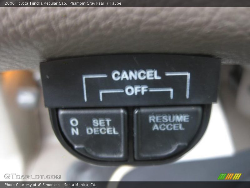 Phantom Gray Pearl / Taupe 2006 Toyota Tundra Regular Cab