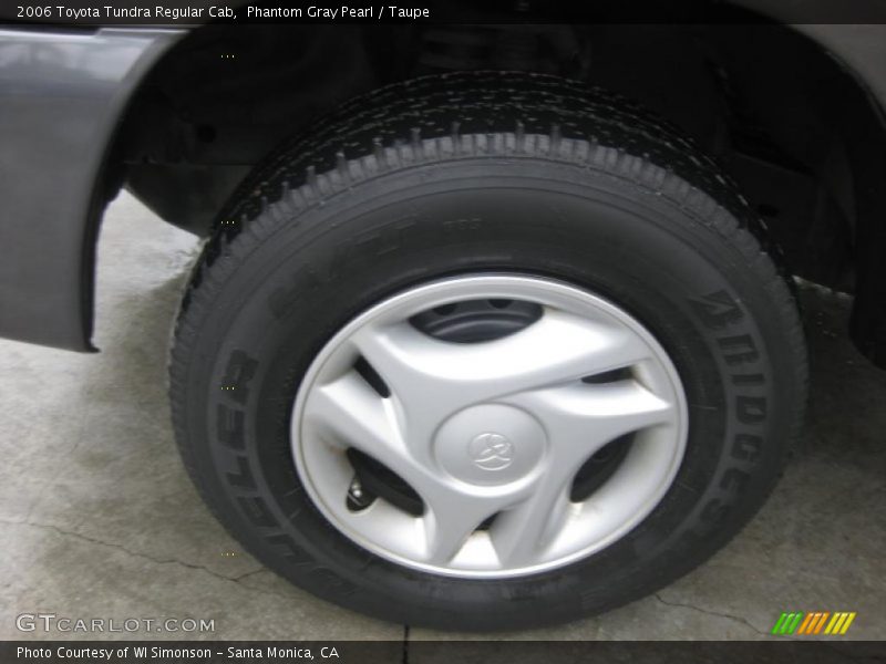 Phantom Gray Pearl / Taupe 2006 Toyota Tundra Regular Cab