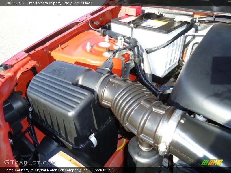 Racy Red / Black 2007 Suzuki Grand Vitara XSport