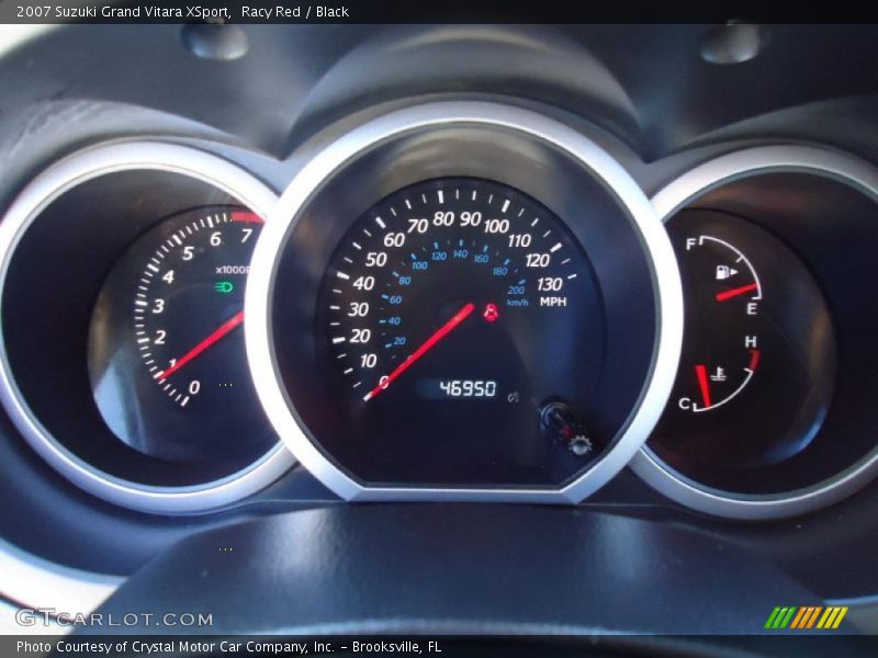 Racy Red / Black 2007 Suzuki Grand Vitara XSport