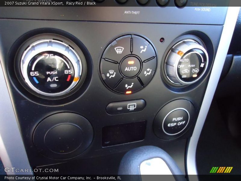 Racy Red / Black 2007 Suzuki Grand Vitara XSport