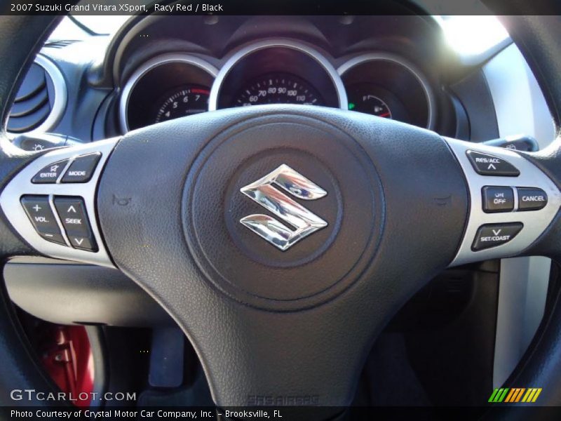 Racy Red / Black 2007 Suzuki Grand Vitara XSport