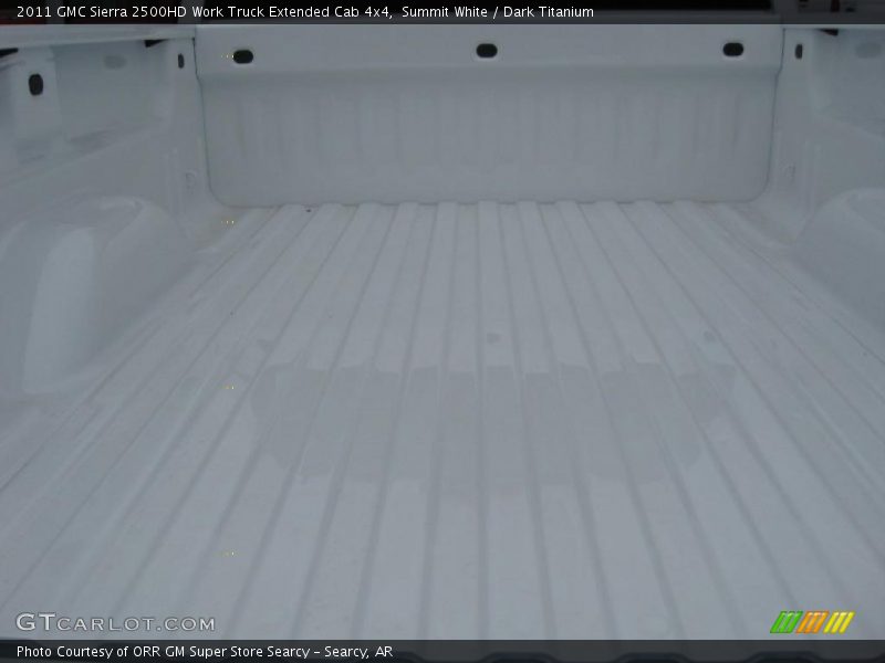 Summit White / Dark Titanium 2011 GMC Sierra 2500HD Work Truck Extended Cab 4x4
