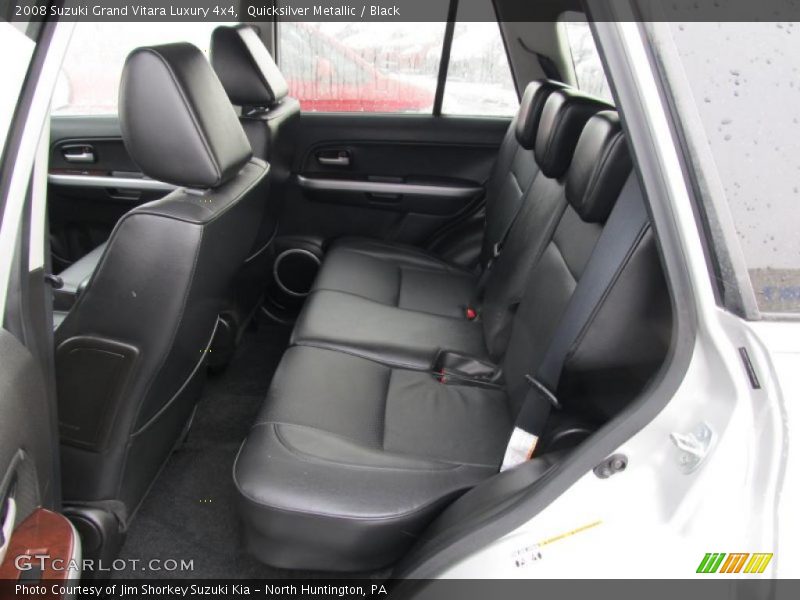 Quicksilver Metallic / Black 2008 Suzuki Grand Vitara Luxury 4x4