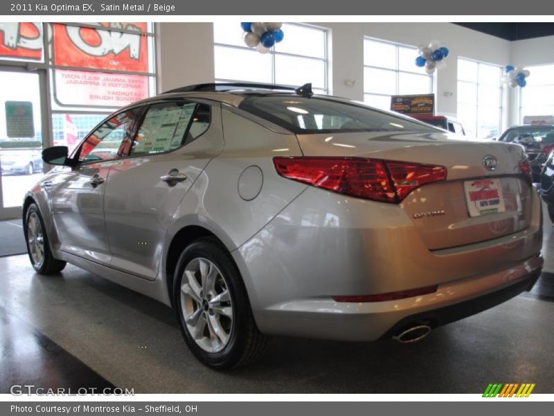 Satin Metal / Beige 2011 Kia Optima EX