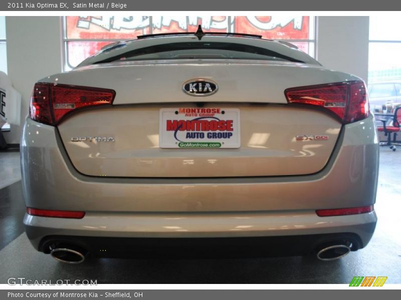 Satin Metal / Beige 2011 Kia Optima EX