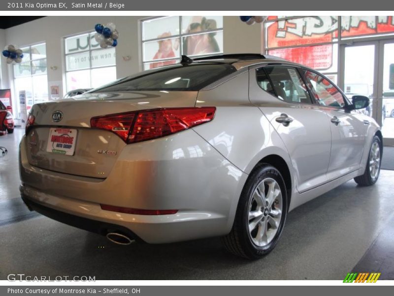 Satin Metal / Beige 2011 Kia Optima EX