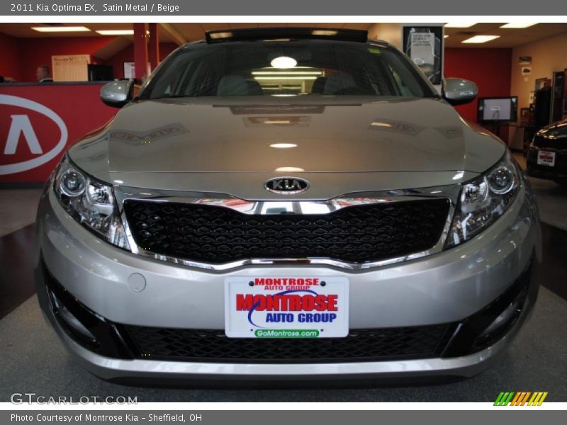 Satin Metal / Beige 2011 Kia Optima EX