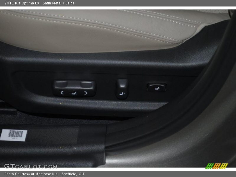 Satin Metal / Beige 2011 Kia Optima EX