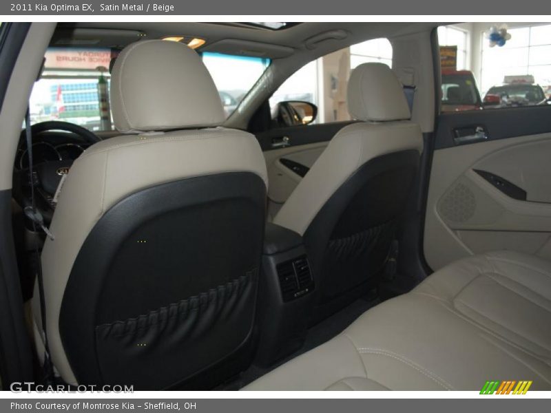 Satin Metal / Beige 2011 Kia Optima EX
