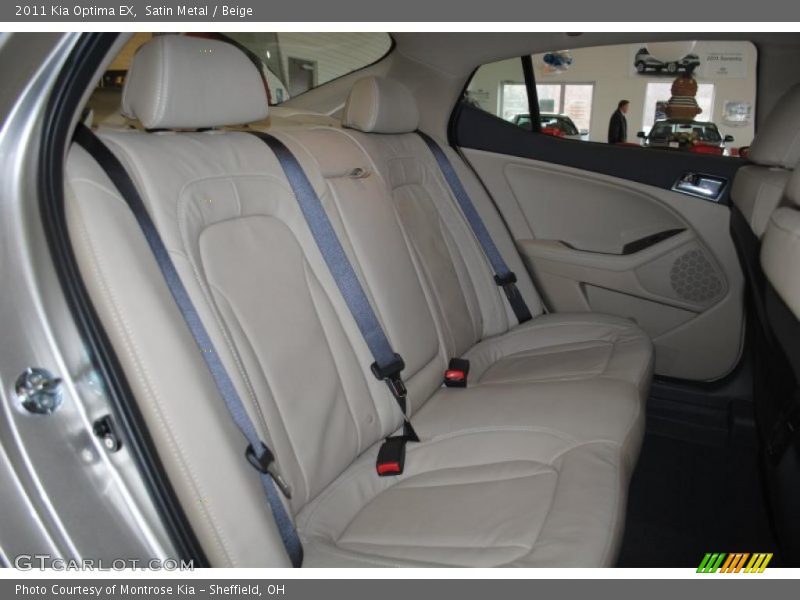 Satin Metal / Beige 2011 Kia Optima EX