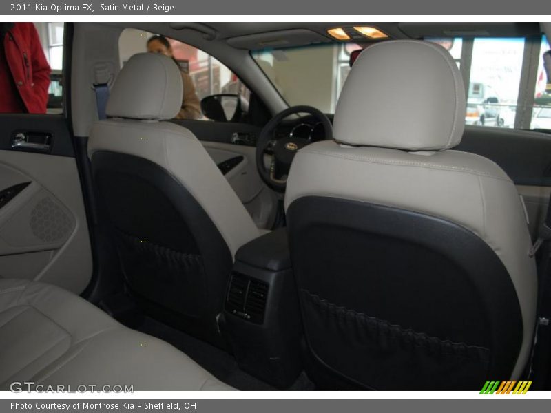 Satin Metal / Beige 2011 Kia Optima EX