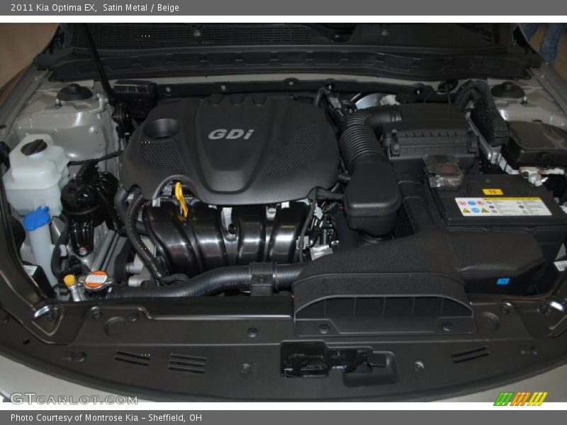 Satin Metal / Beige 2011 Kia Optima EX