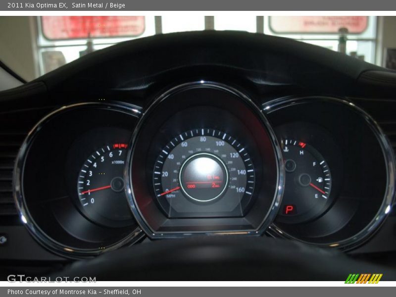 Satin Metal / Beige 2011 Kia Optima EX
