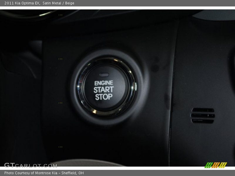 Satin Metal / Beige 2011 Kia Optima EX