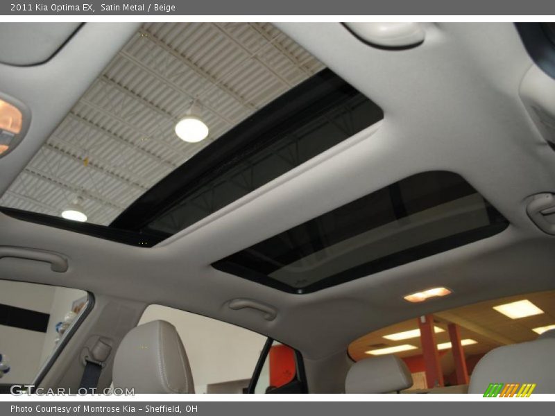 Satin Metal / Beige 2011 Kia Optima EX