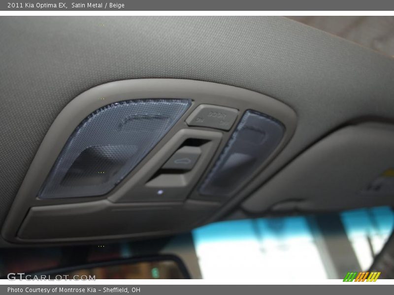 Satin Metal / Beige 2011 Kia Optima EX