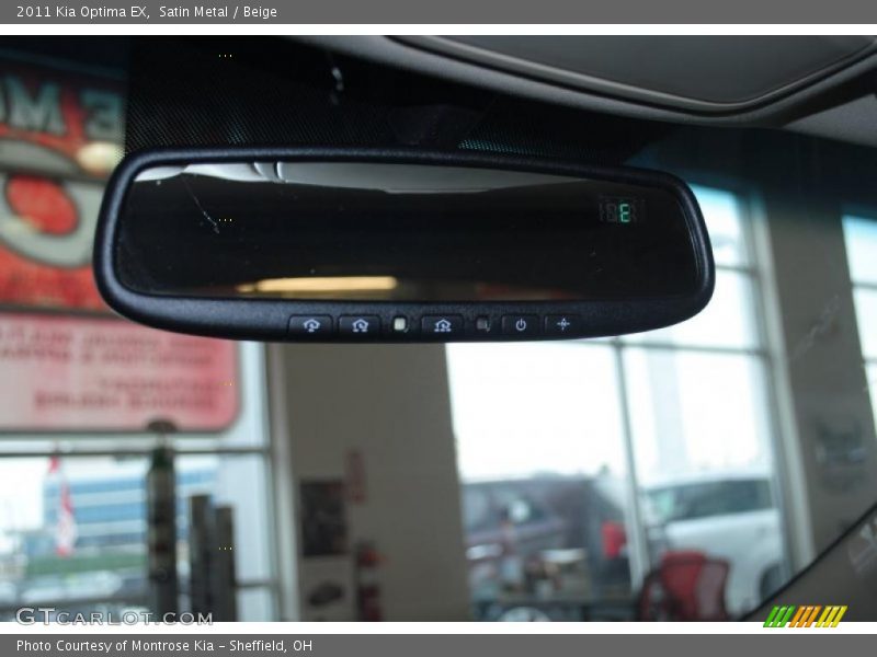 Satin Metal / Beige 2011 Kia Optima EX