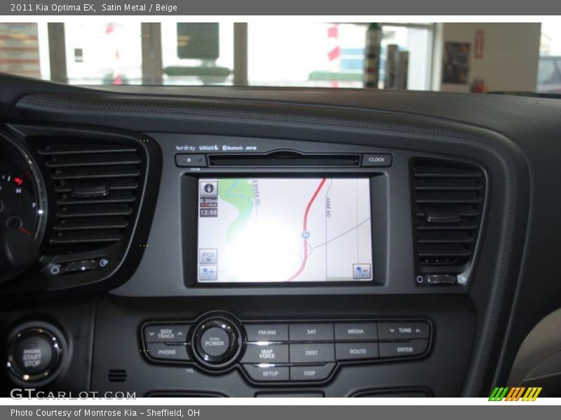Satin Metal / Beige 2011 Kia Optima EX
