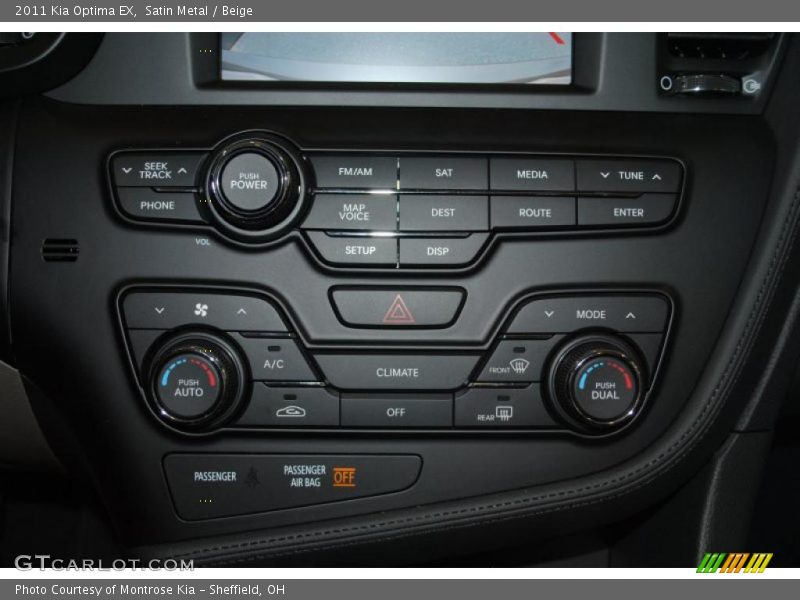 Satin Metal / Beige 2011 Kia Optima EX