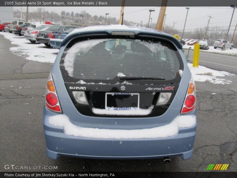 Ice Blue Metallic / Black 2005 Suzuki Aerio SX Sport Wagon