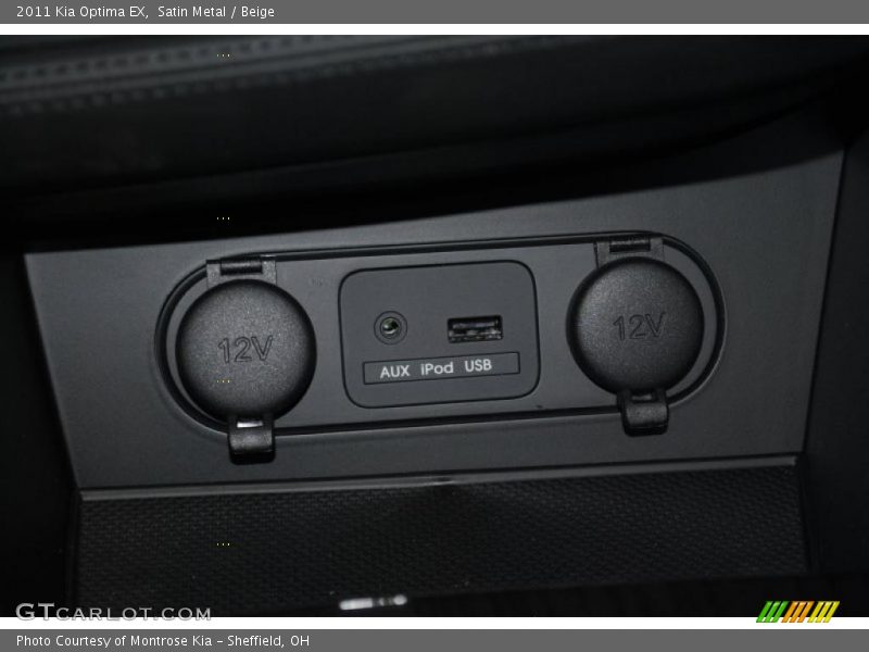 Satin Metal / Beige 2011 Kia Optima EX