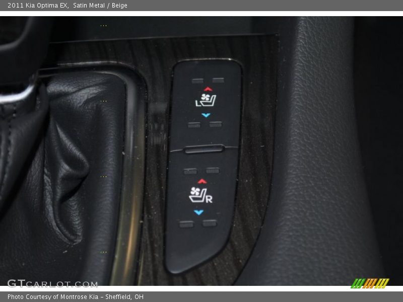 Satin Metal / Beige 2011 Kia Optima EX