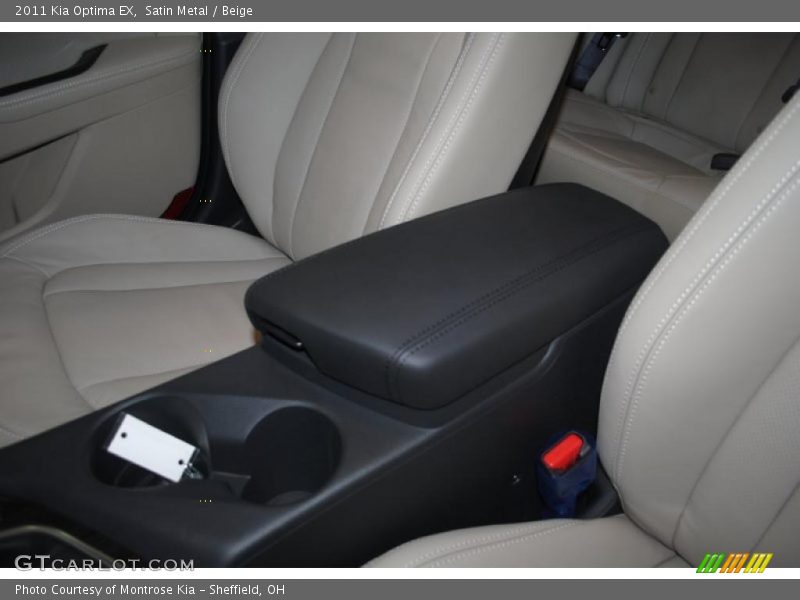 Satin Metal / Beige 2011 Kia Optima EX