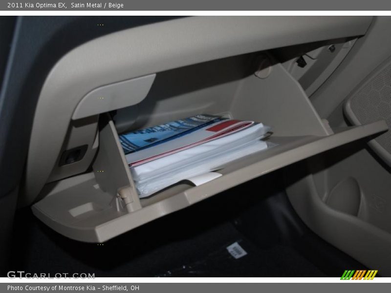 Satin Metal / Beige 2011 Kia Optima EX