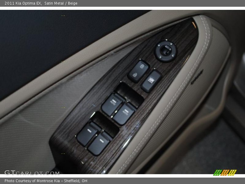 Satin Metal / Beige 2011 Kia Optima EX