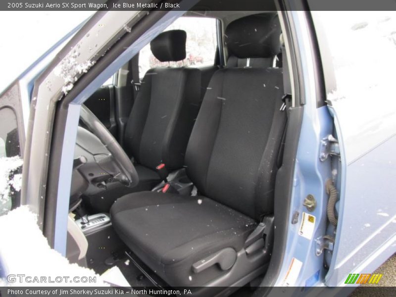 Ice Blue Metallic / Black 2005 Suzuki Aerio SX Sport Wagon