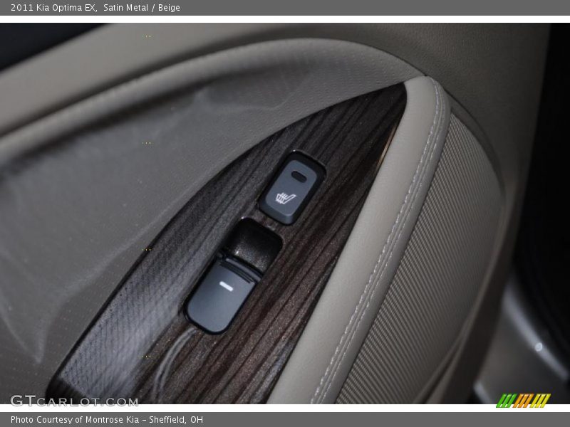 Satin Metal / Beige 2011 Kia Optima EX
