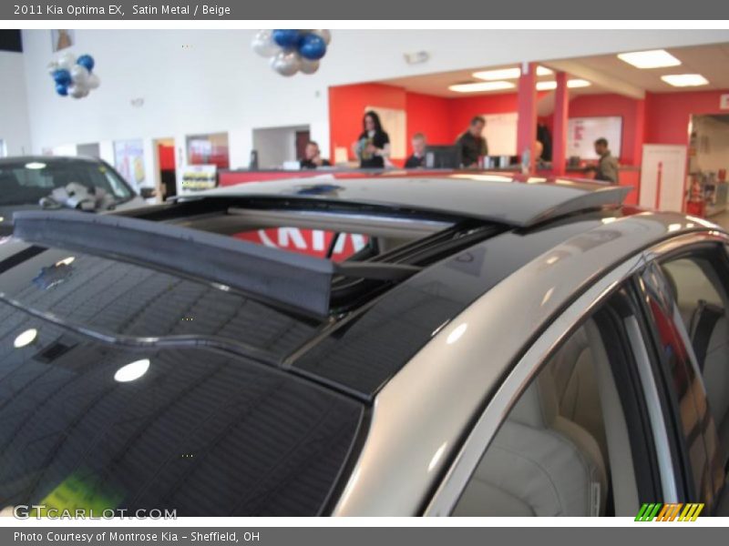 Satin Metal / Beige 2011 Kia Optima EX
