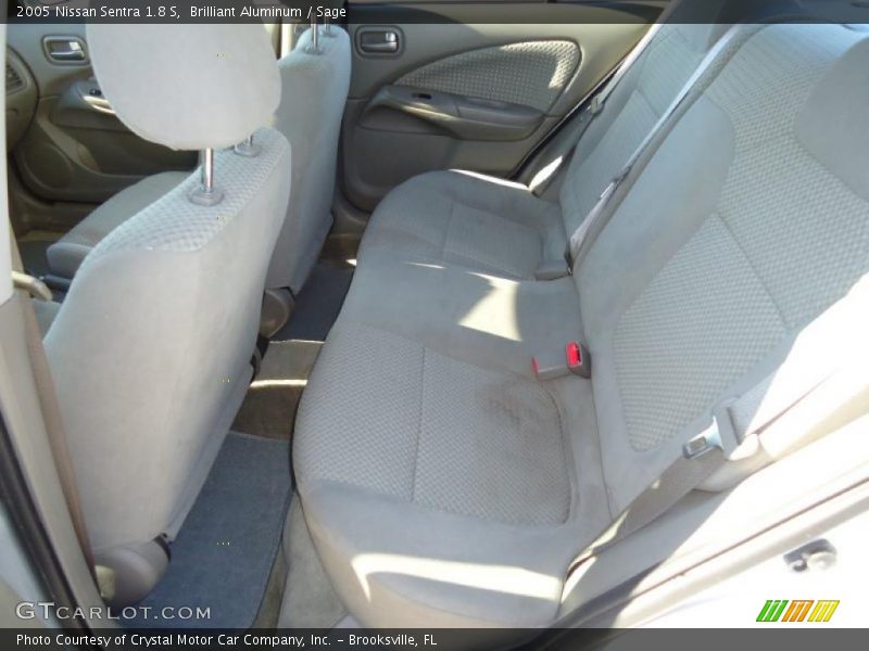 Brilliant Aluminum / Sage 2005 Nissan Sentra 1.8 S